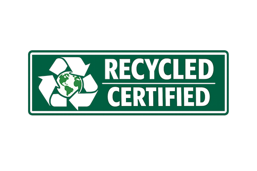 Recycled certified